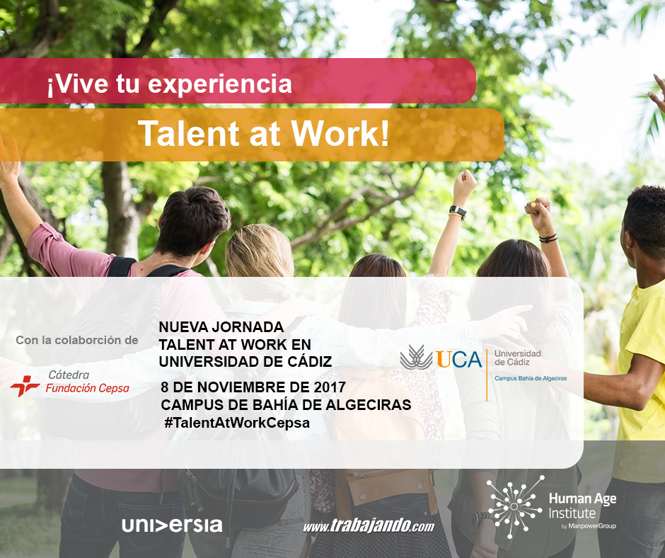 Descubre tus talentos en la Jornada ‘Talent at Work Fundación Cepsa’