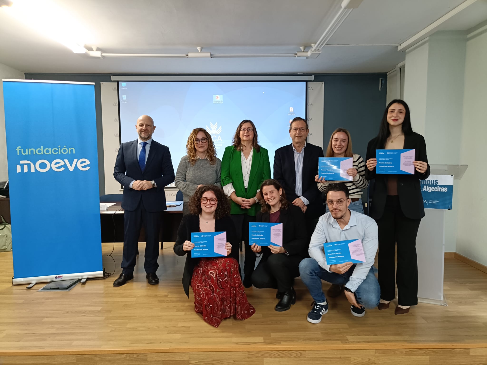 Así fue la entrega de premios de los Premios Cátedra fundación Moeve en la UCA 2025